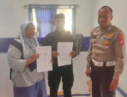 Unit Gakkum Lantas Polres Takalar Selesaikan Perkara Kecelakaan Lalu Lintas Melalui Pendekatan Restoratif Justice