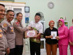 Sambut HUT Bhayangkara ke-80, Polres Takalar Gelar Anjangsana ke Rumah Purnawirawan Polri