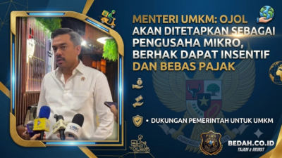 Menteri UMKM: Ojol Akan Ditetapkan Sebagai Pengusaha Mikro, Berhak Dapat Insentif dan Bebas Pajak