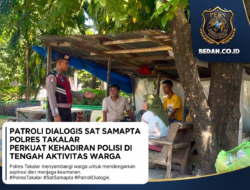 Patroli Dialogis Sat Samapta Polres Takalar Perkuat Kehadiran Polisi di Tengah Aktivitas Warga