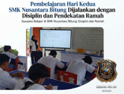 Pembelajaran Hari Kedua SMK Nusantara Bitung Dijalankan dengan Disiplin dan Pendekatan Ramah