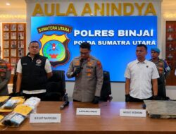 Polres Binjai Ungkap 16 Kasus Narkoba dalam Sebulan, 20 Tersangka Diamankan