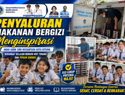 PENYALURAN MAKANAN BERGIZI MENGINSPIRASI- ANAK-ANAK SMK NUSANTARA KOTA BITUNG SEMANGAT BELAJAR DENGAN HATI TENANG DAN PENUH ENERGI
