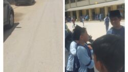 Seminggu Didesak Debu Proyek, Aktivitas Siswa Sekolah Ibnu Abbas Kendari Terganggu