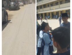 Seminggu Didesak Debu Proyek, Aktivitas Siswa Sekolah Ibnu Abbas Kendari Terganggu