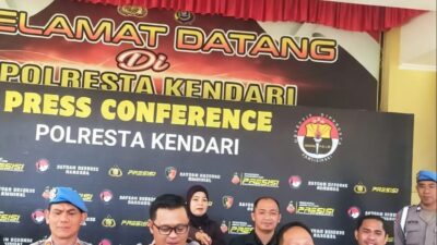 Polresta Kendari Amankan Terduga Pelaku Penganiayaan yang Lindas Kaki Korban Hingga Patah
