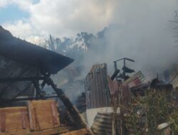 Rumah Kosong di Puuwatu Kendari Hangus Terbakar, Kerugian Capai Ratusan Juta Rupiah