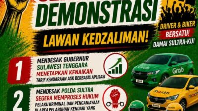 Pelabuhan Kendari Diduga Jadi Sarang Premanisme, Gabungan Ojol Sultra Desak Kapolda Bertindak