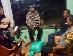 Bhabinkamtibmas Pattene Ajak Warga Perkuat Ronda Malam dan Manfaatkan Layanan Polisi 110