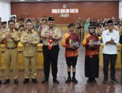 Pelepasan Kontingen Jambore Nasional XII, Kwarcab Binjai Siapkan Generasi Pramuka Berkarakter