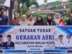 Pemko Binjai Gelar Kegiatan ASRI, Ajak Masyarakat Perkuat Gotong Royong Jaga Kebersihan Lingkungan