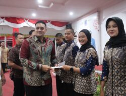 Apresiasi Suksesnya Upacara HUT RI ke-81, Kapolres Binjai Hadiri Malam Ramah Tamah Bersama Paskibraka