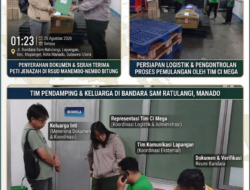 Bantu Pemulangan Jenazah Warga Makassar, Kerukunan Bugis Bitung Apresiasi Aksi Tanggap Ci Mega