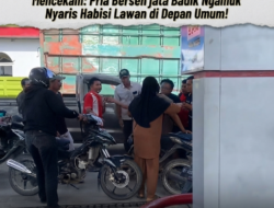 BONE MEMBARA! Antrean BBM SPBU Labuaja Berubah Mencekam: Pria Bersenjata Badik Ngamuk Nyaris Habisi Lawan di Depan Umum!