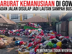 Darurat Kemanusiaan di Gowa: Badan Jalan Disulap Jadi Lautan Sampah Busuk, Pemerintah Tidur Nyenyak?