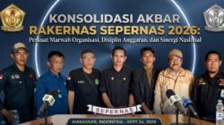 KONSOLIDASI AKBAR RAKERNAS SEPERNAS 2026: Perkuat Marwah Organisasi, Disiplin Anggaran, dan Sinergi Nasional