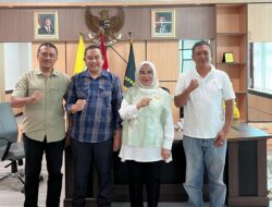 Ketua DPRD Binjai Terima Audiensi Panpel YPTC Trophy DANSAT SIBER TNI, Dorong Pembinaan Atlet Menuju Generasi Emas 2045