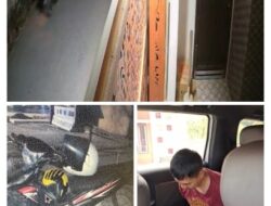 Diduga Beratribut Maxim, Pengendara Honda Revo Kejar Gadis Masuk Gang di Kendari