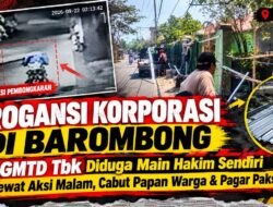 Arogansi Korporasi di Barombong: PT GMTD Tbk Diduga Main Hakim Sendiri Lewat Aksi Maling Malam Cabut Papan Warga & Pagar Paksa!