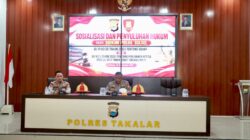 Polres Takalar Terima Tim Bidkum Polda Sulsel, Personel Diperkuat Pemahaman Aturan Hukum Terbaru