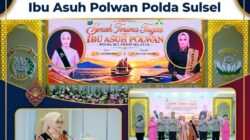 Ny. Dewi Awal Chairuddin Resmi Emban Amanah sebagai Ibu Asuh Polwan Polda Sulsel