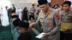 Kapolres Binjai AKBP R. Bimo Moernanda, S.I.K., M.H., Pimpin Syukuran dan Doa Bersama Anak Yatim