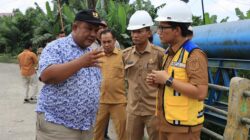 Wawako Binjai Tinjau Langsung Perbaikan Jalan Diponegoro