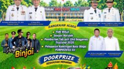 Pengamen Binjai Jadi Bintang Utama Road to PORPROVSU XII 2026 di Lapangan Merdeka