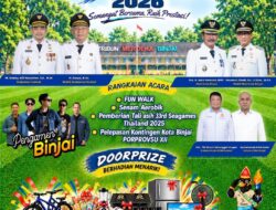 Pengamen Binjai Jadi Bintang Utama Road to PORPROVSU XII 2026 di Lapangan Merdeka