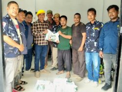 Ketua Satgas AMPI Binjai Salurkan 50 Karung Beras untuk Korban Bencana